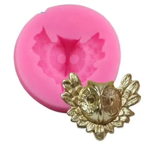 Owl Head Silicone Mold For Animal-Lovers’ Projects 1