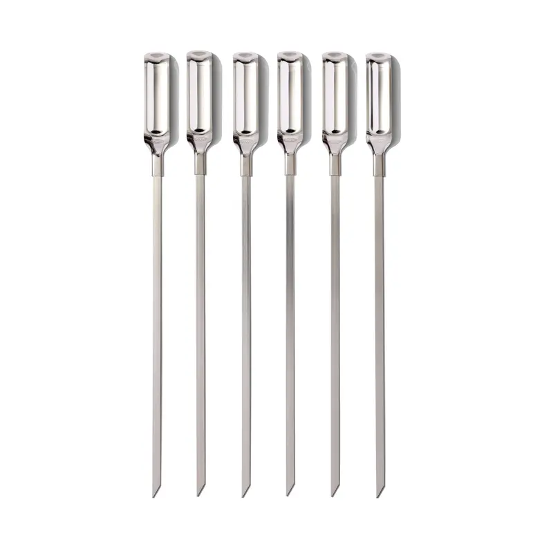 Oxo Good Grips Skewer Set – 6-Piece Stainless Steel Bbq & Grilling Skewers 1