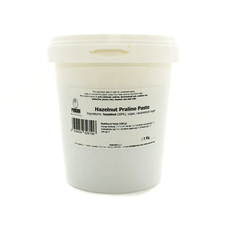 Pariani Hazelnut Praline Paste – Smooth & Rich – 1 Kg 1