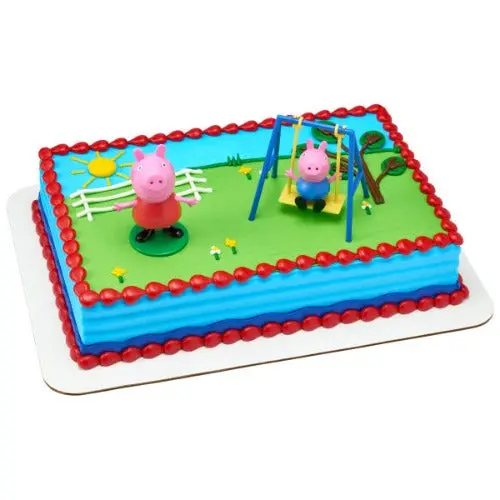 Peppa Pig Cake Topper For Preschool Birthday Cakes 1