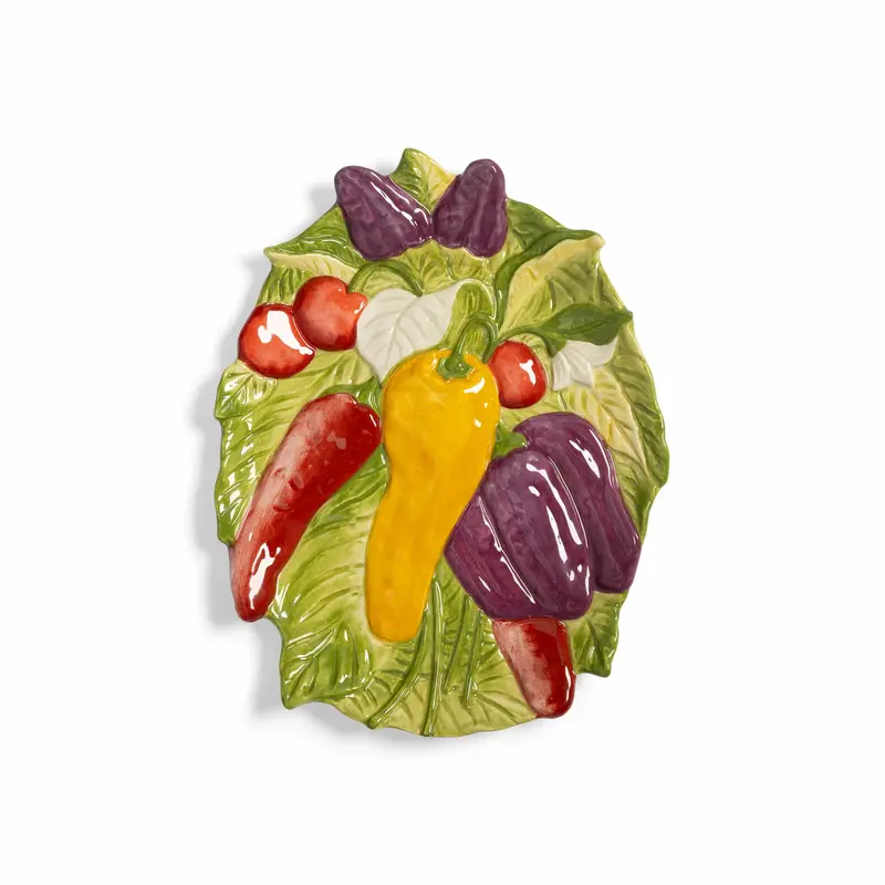 Pepper-Design Ceramic Serving Platter – 27.5 Cm Diameter 1