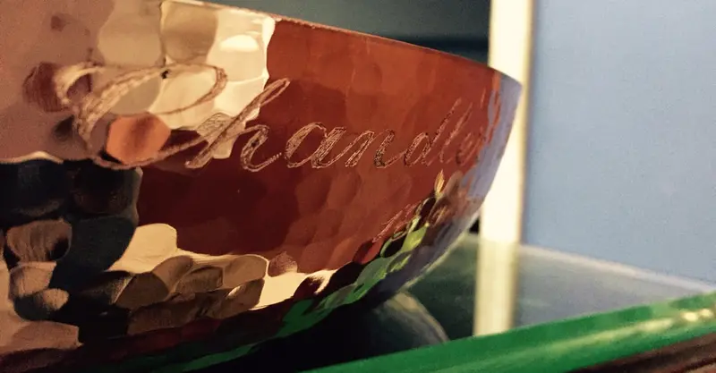 Personalized Engraving Service For Solid Silver Barware 1