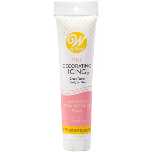 Pink Icing Tube – Soft Or Bright Shade For Custom Designs 1