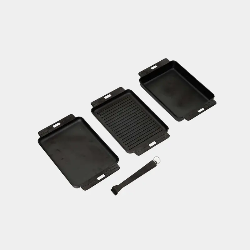 Pre-Seasoned Cast Iron Sizzle Plates 1