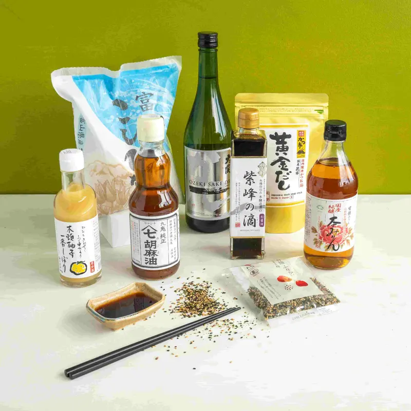 Premium Japanese Pantry Essentials Gift Set 1