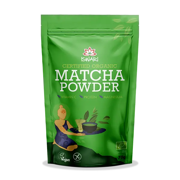 Premium Organic Matcha Powder – Ceremonial-Grade Green Tea (70G) 1
