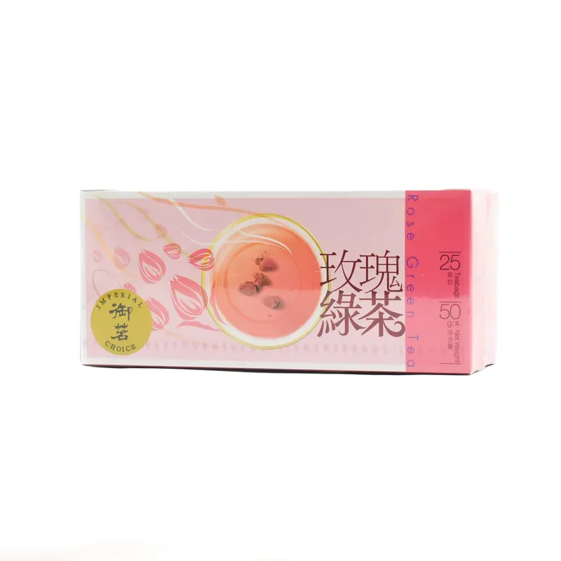 Premium Rose-Infused Green Tea – 25 Biodegradable Sachets 1