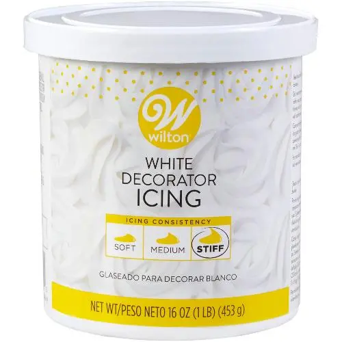 Premixed White Decorator Icing – 1-Pound Ready-To-Use Frosting 1