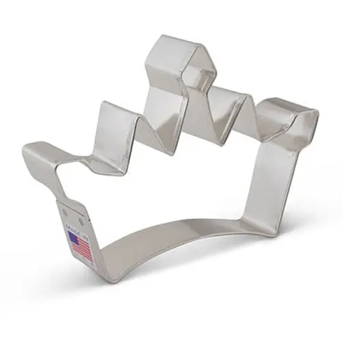 Princess Crown Cookie Cutter – Whimsical Royal Dessert Shape 1