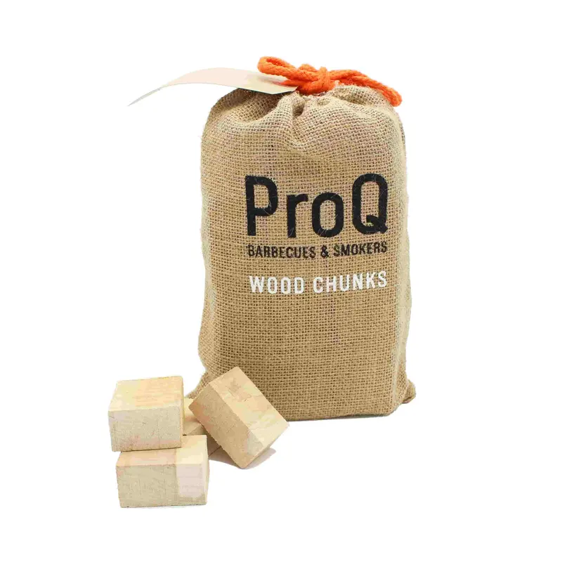 Proq Hickory Smoking Wood Chunks – 100% Natural Bbq Fuel, 1Kg 1