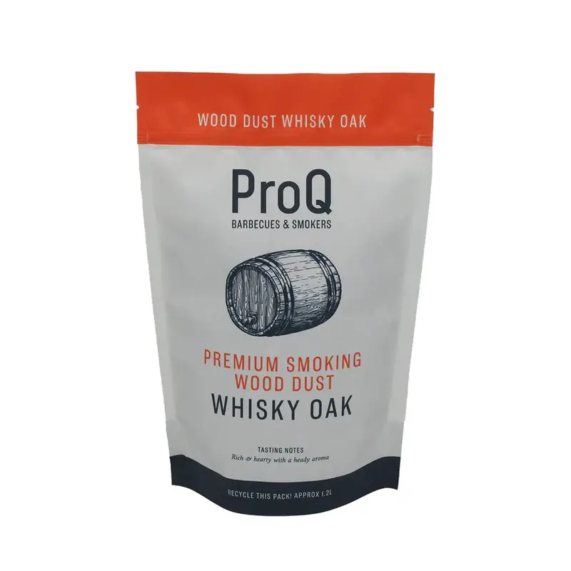 Proq Whiskey Oak Smoking Dust – 1.2 Litre Food-Grade Wood Powder 1