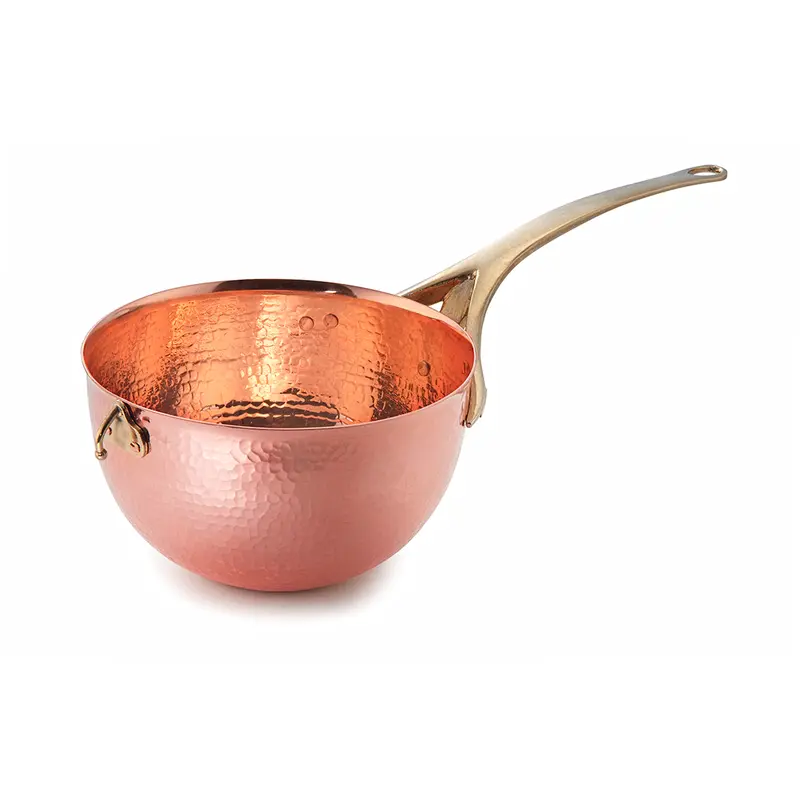 Pst Traditional Unlined Copper Round-Bottom Cooking Pan 3