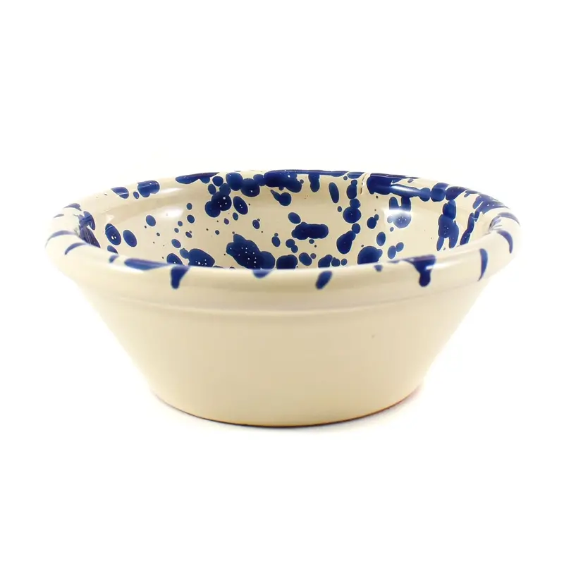 Puglia Blue Splatter Ceramic Bowl – 12Cm 1