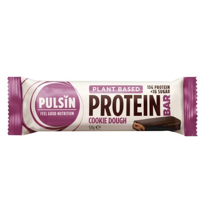 Pulsin Chocolate Cookie Dough Protein Bars – 12 × 57G 1