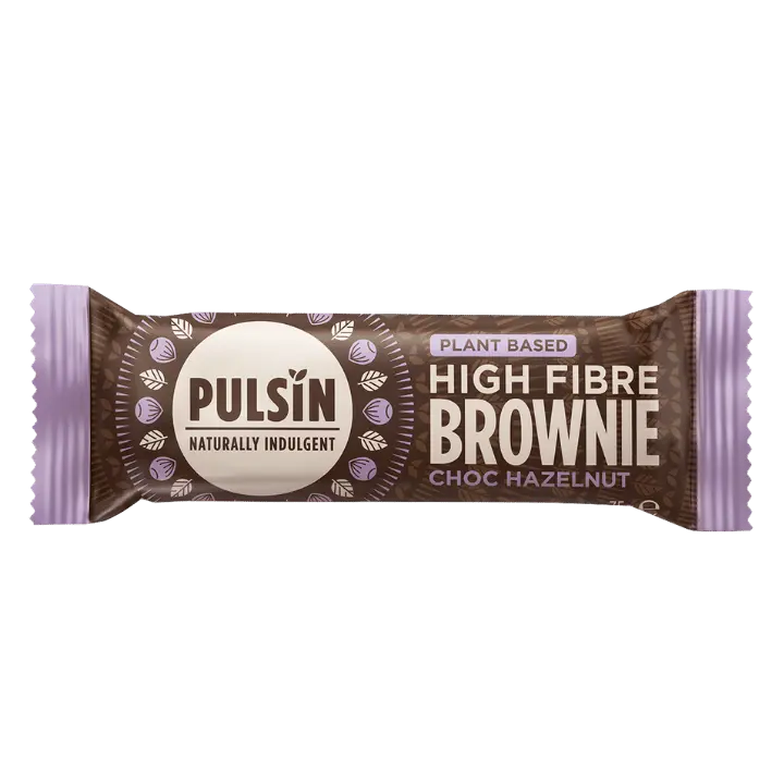 Pulsin Chocolate Hazelnut Brownie Bites – 18 × 35G 1