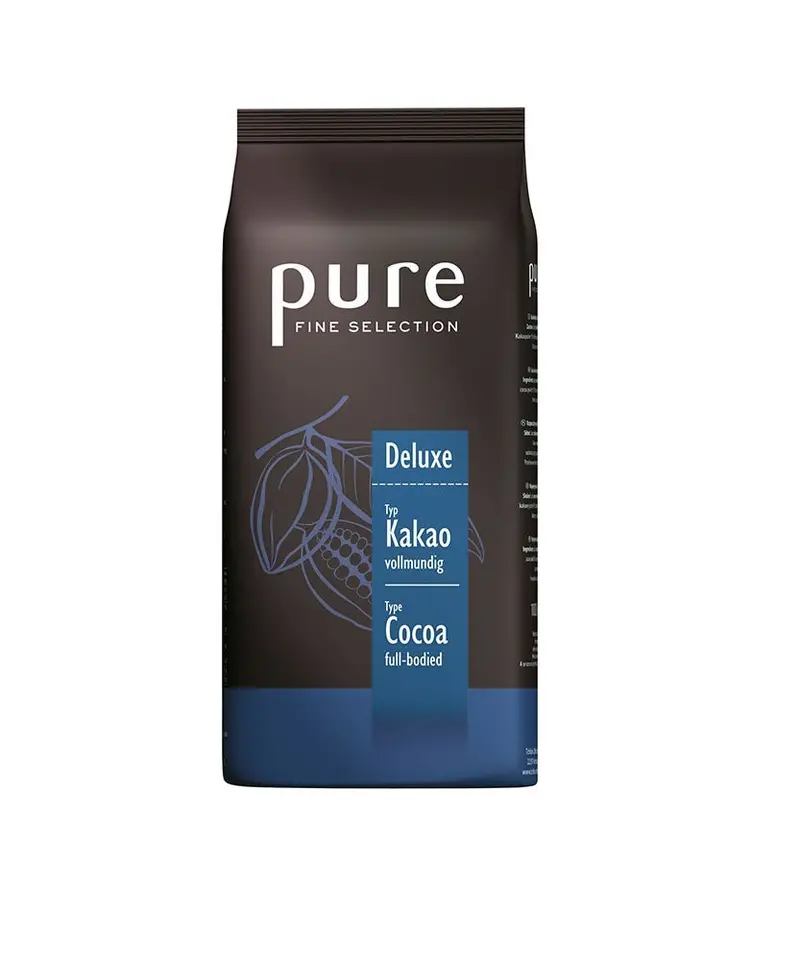 Pure Deluxe Instant Hot Chocolate Powder – 1Kg Premium Cocoa Blend 1