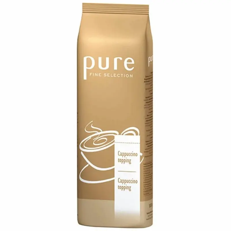 Pure Fine Selection Cappuccino Topping Powder – 1Kg Professional Foam Enhancer 1