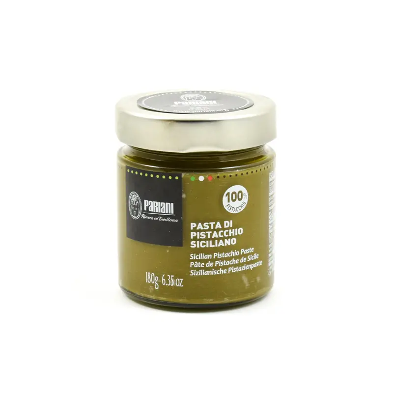 Pure Sicilian Pistachio Paste – No Additives, 180G 1