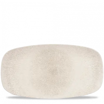 Raku Agate Grey Chef’S Oblong Platter – 13.875 X 7.375 Inch, Pack Of 6 1