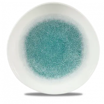Raku Jade Green Round Trace Entertaining Plate – 11.25 Inch, Set Of 12 1