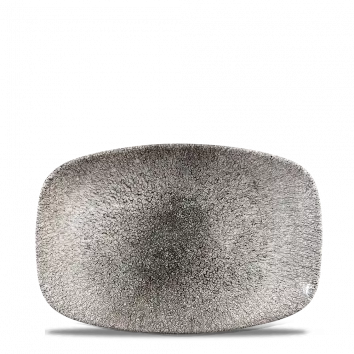 Raku Quartz Black Compact Oblong Serving Dish – 9.35 X 6.2 Inches, Pack Of 12 1
