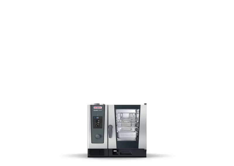 Rational Icombi Classic 6-1/1 Electric Steam Oven – 6 Full-Size Gn 1/1 Or 12 Half-Size Gn 1/2 Capacity 1