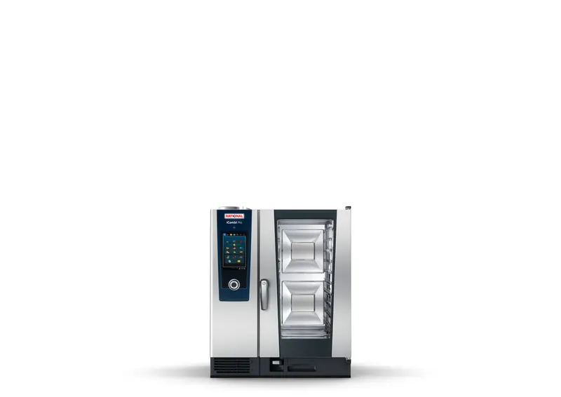 Rational Icombi Pro 10-1/1 Electric Steam-Convection Oven – 10 Full-Size Gn 1/1 Or 20 Half-Size Gn 1/2 Capacity 1