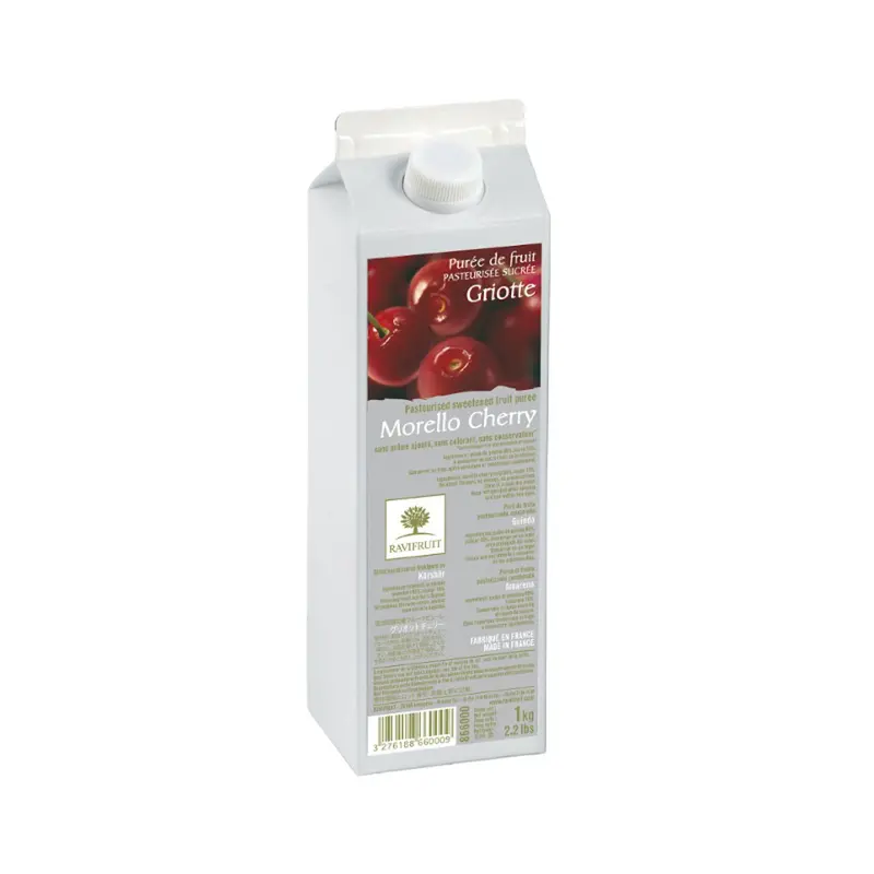 Ravifruit Morello Cherry Purée – 1L Professional Fruit Concentrate 1