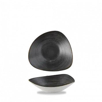Raw Black Stonecast Lotus Bowl – 9", Pack Of 12 1
