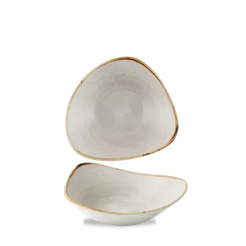 Raw Grey Stonecast Lotus Bowl – 9", Pack Of 12 1