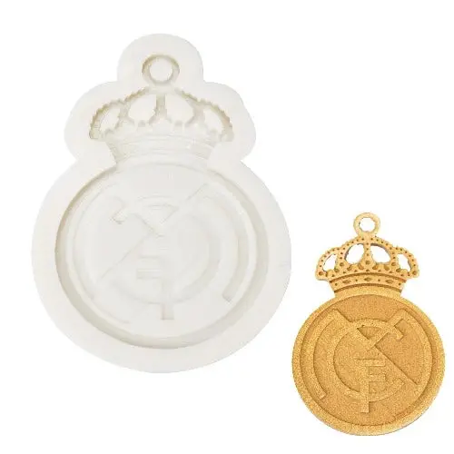 Real Madrid Club Logo Silicone Mold 1