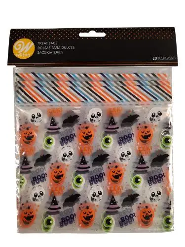 Resealable Boo & Eek Party Favor Bags (20-Pack) 1