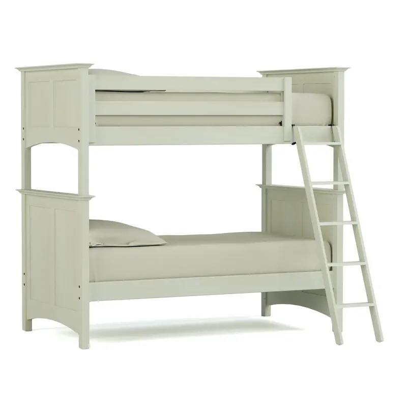 Revere Twin-Over-Twin Bunk Bed Set With Safety Rails 1