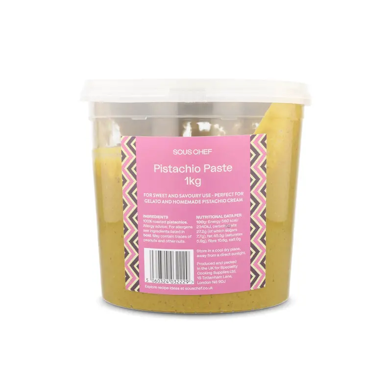Roasted Pistachio Paste – 1Kg Professional Quality 1