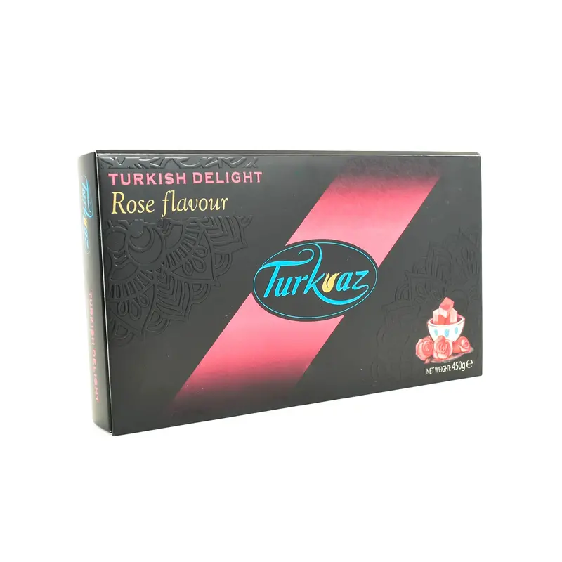 Rose-Infused Turkish Delight – 450G Premium Box 1