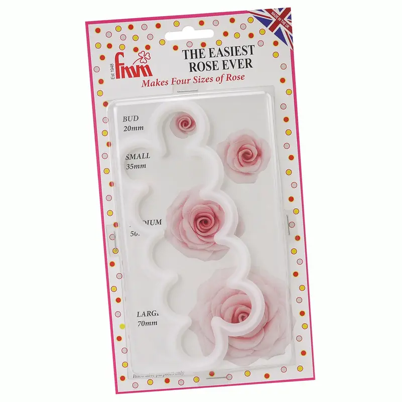 Rose-Shaped Cookie Cutter – Effortless Baking Tool 1