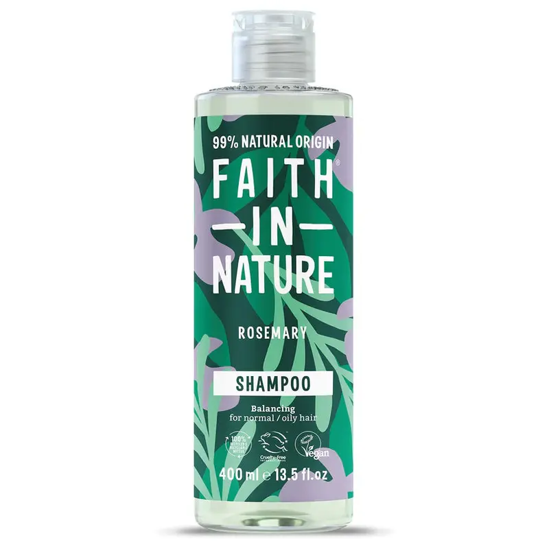 Rosemary Shampoo – Faith In Nature, 400Ml Clarifying Herbal Hair Wash 1
