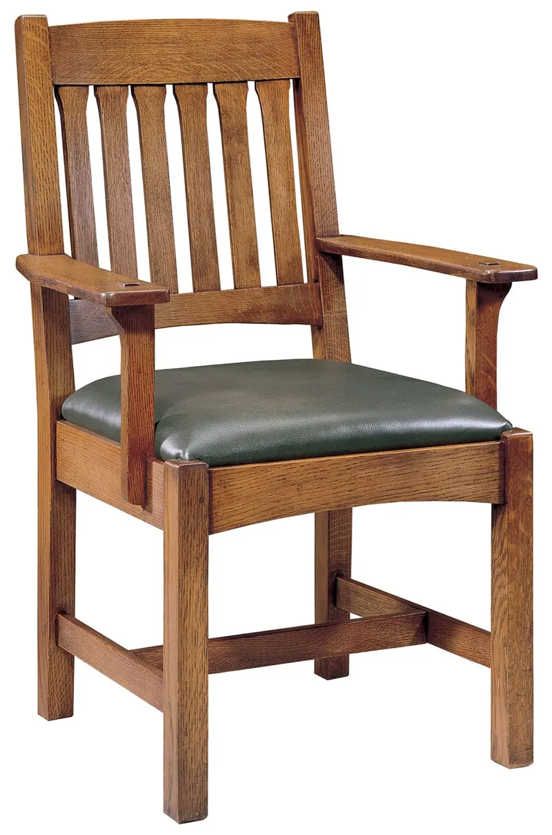 Rustic Wooden Cottage Armchair 1