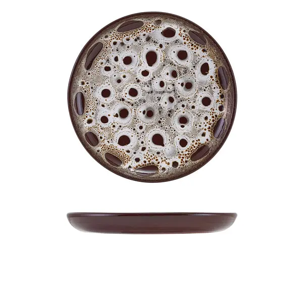 Sabrosa Luna 19.5Cm Dinner Plate – Soft Gloss Finish Ceramic, 12-Count 1