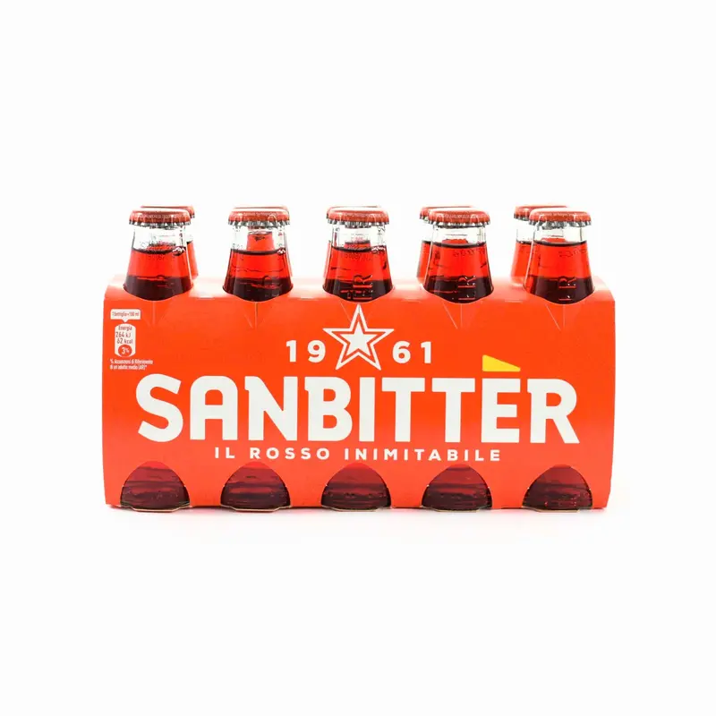 Sanbitter Rosso Aperitif – Pack Of 10 Bottles 1