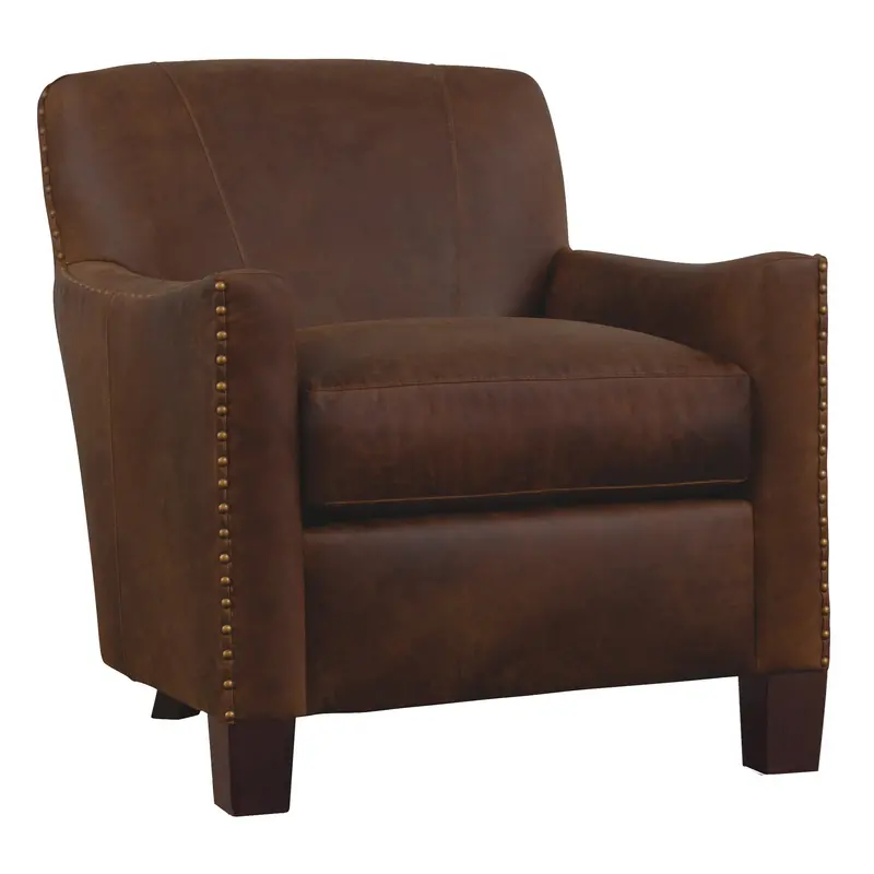 Santa Cruz Leather Club Chair 1
