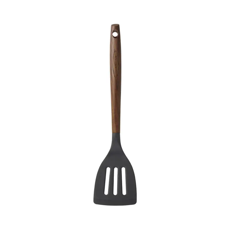 Scanpan Carbonized Ash Handle All-Purpose Silicone Turner (31 Cm) 1