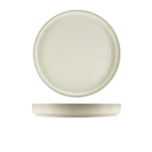 Sereno Cirrus Presentation Plate – 24.5 Cm Round Porcelain Serving Dish (6 Per Case) 1