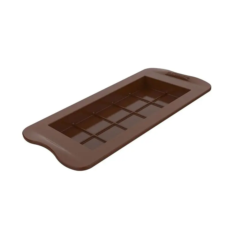 Silikomart Dubai Chocolate Bar Silicone Mold – Flexible & Food-Safe 1