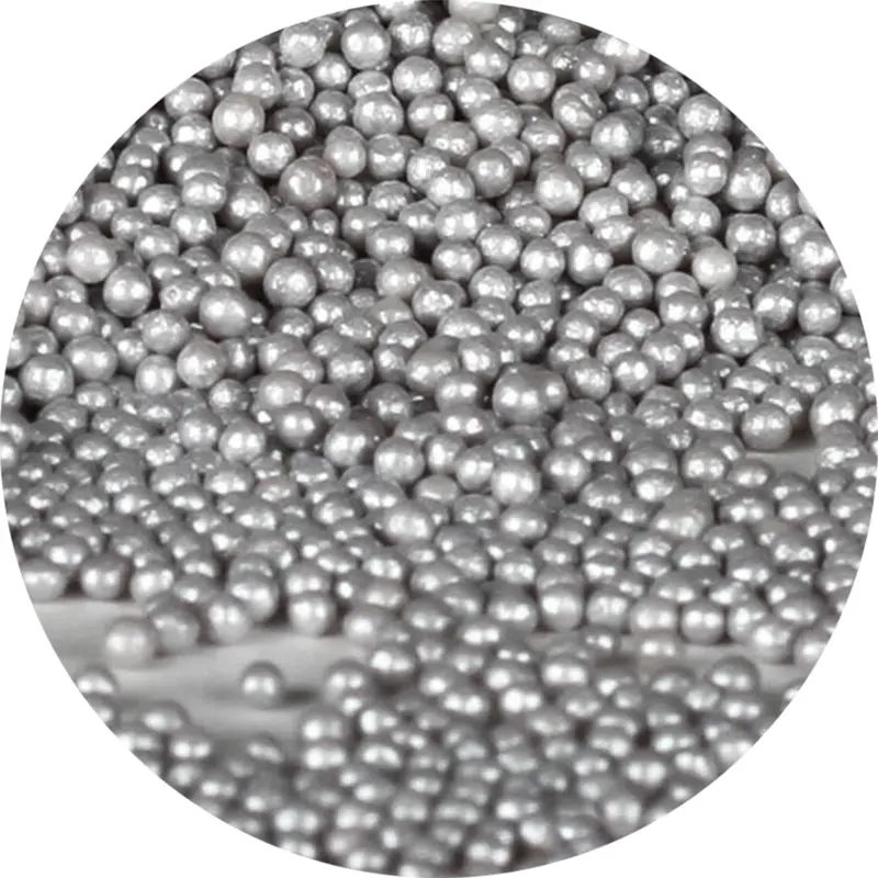 Silver Nonpareils – Metallic Confectionery Sprinkles 1