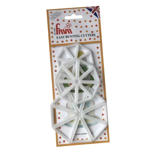 Simple Bunting Cookie Cutter Set 1