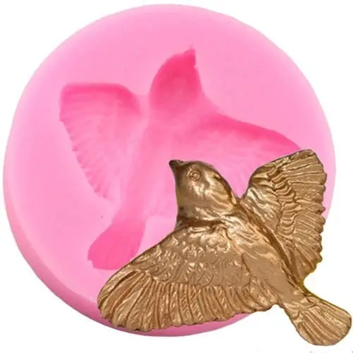 Single Bird Silicone Mold For Baking & Crafting 1
