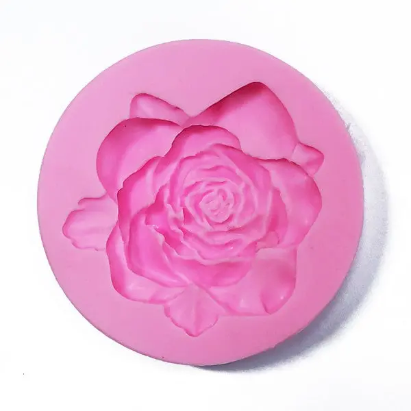 Single Rose Silicone Decorative Mold 1