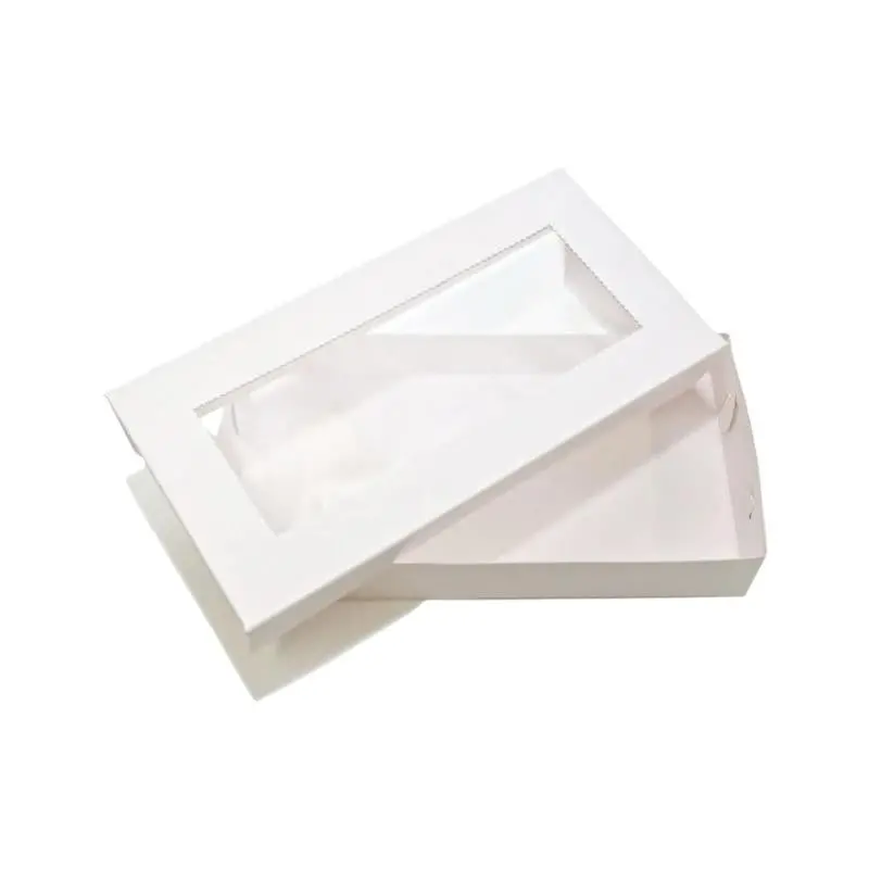 Sld 9.5×6×1.25-Inch White Cookie Gift Box With Window 1