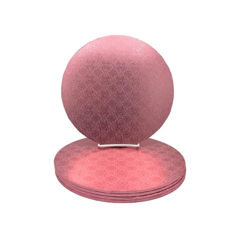 Sld Boujee Luxe Rose Gold Mdf Cake Board – 8 Inch Round 1